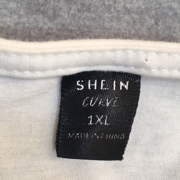 SHEIN CURVE Cruise Beachy Vacation Pool Nautical Spandex Stretch Boxy Fit Top - Picture 12 of 14